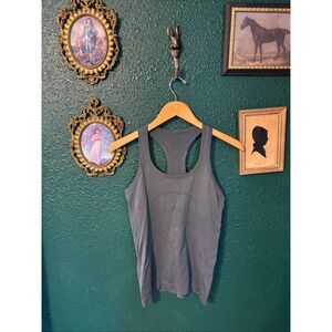 Lululemon Gray Green Swiftly Tech Tank Top Sz 6